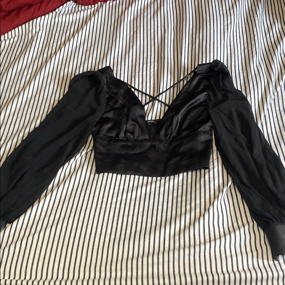 Elegant Black Women's Top